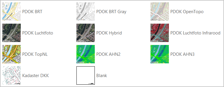 PDOK in Excel