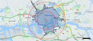Traffic (real time), isochrone and ring buffer